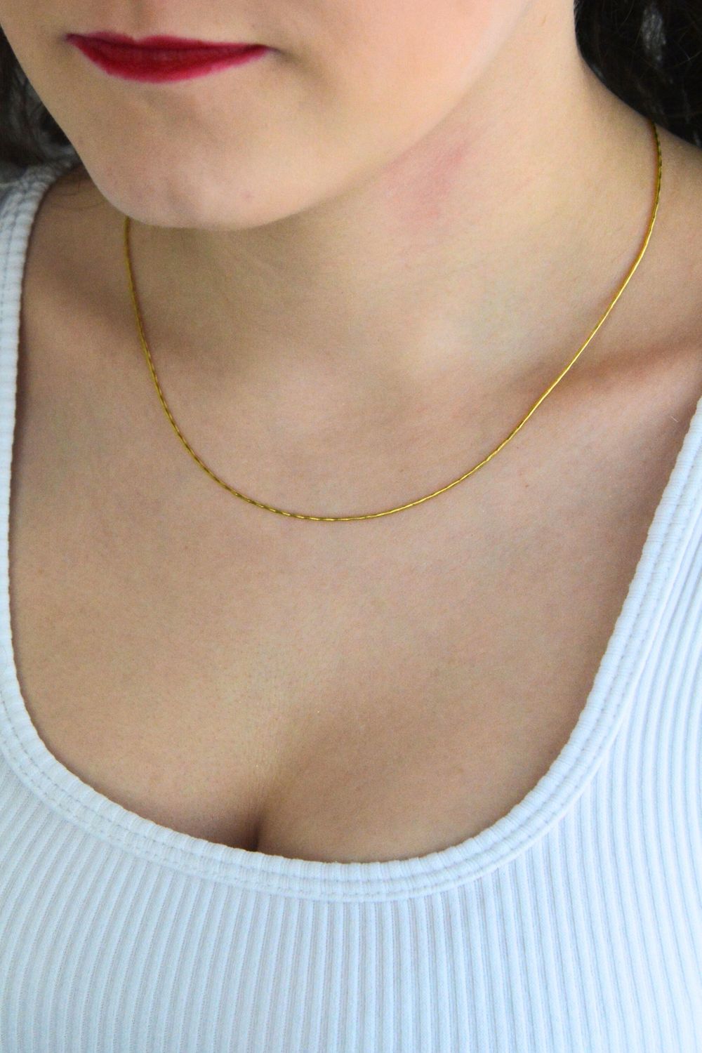 Złoty łańcuszek damski Linka 585 – klasyka w błyszczącym wydaniu.jpg